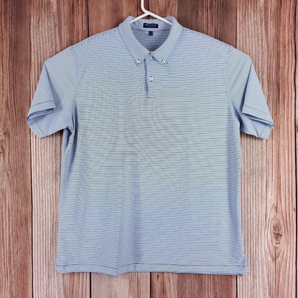 Peter Millar Crown Crafted Mens XXL Trolley Performance Jersey Polo Shirt